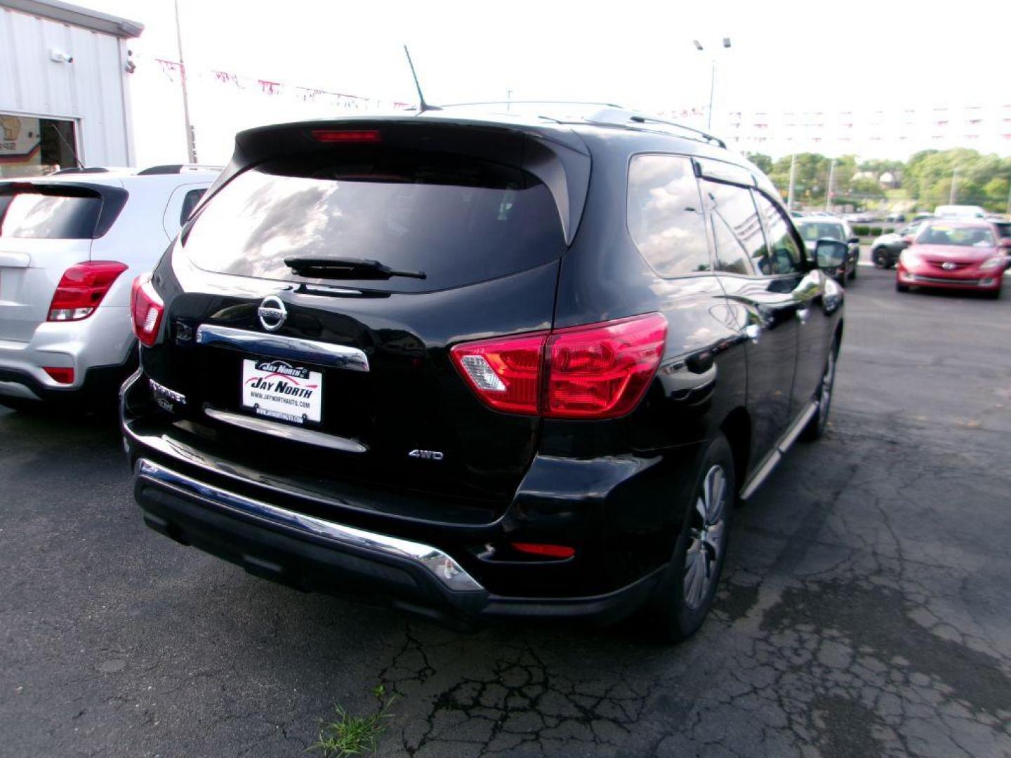 2017 BLACK NISSAN PATHFINDER S (5N1DR2MM1HC) with an 3.5L engine, Continuously Variable transmission, located at 501 E. Columbia St., Springfield, OH, 45503, (800) 262-7122, 39.925262, -83.801796 - *** New Tires *** V6 4x4 *** Third row seating *** New Brakes *** Serviced and Detailed *** Jay North Auto has offered hand picked vehicles since 1965! Our customer's enjoy a NO pressure buying experience with a small town feel. All of our vehicles get fully inspected and detailed. We are a pref - Photo#5