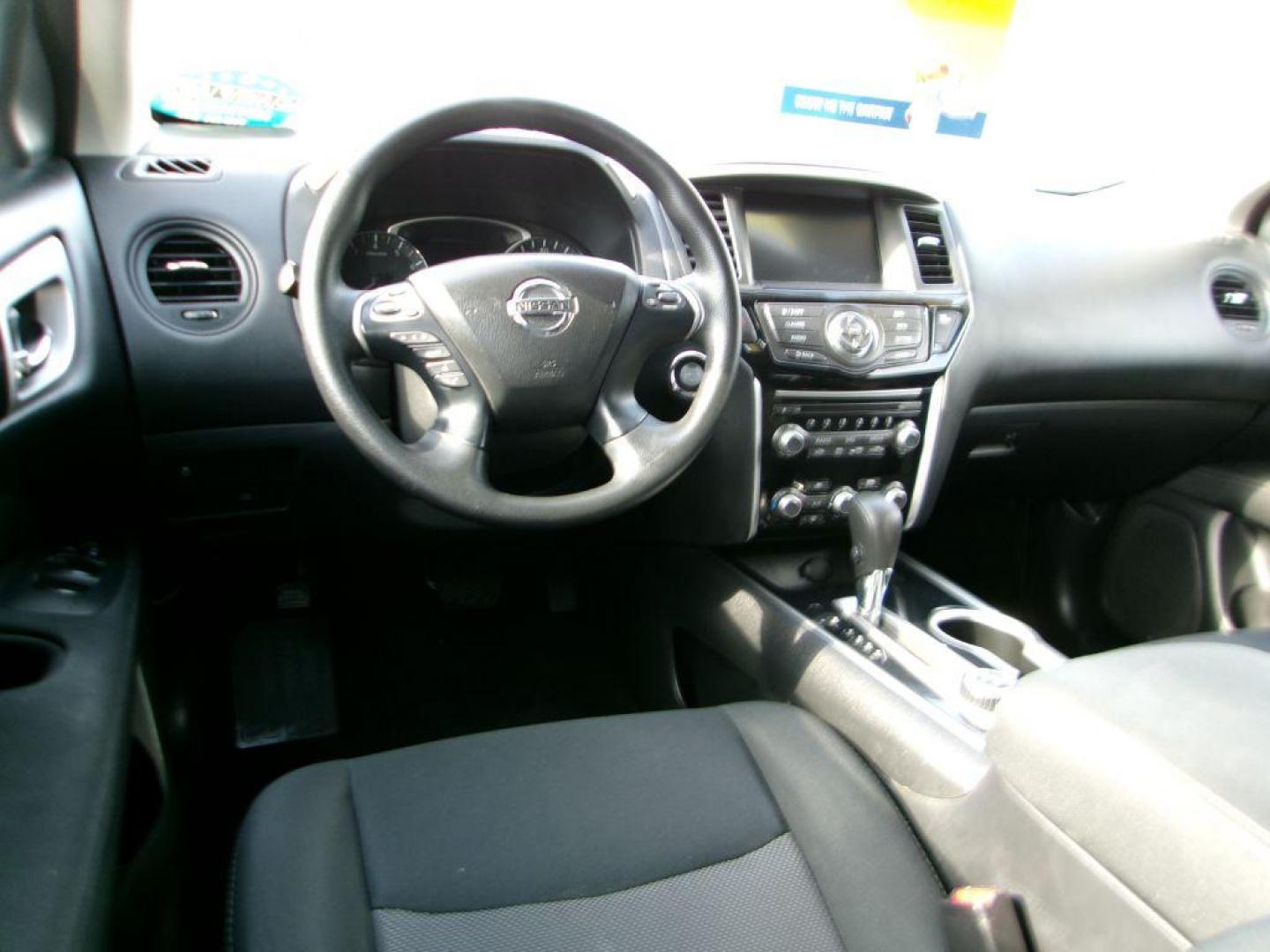 2017 BLACK NISSAN PATHFINDER S (5N1DR2MM1HC) with an 3.5L engine, Continuously Variable transmission, located at 501 E. Columbia St., Springfield, OH, 45503, (800) 262-7122, 39.925262, -83.801796 - *** New Tires *** V6 4x4 *** Third row seating *** New Brakes *** Serviced and Detailed *** Jay North Auto has offered hand picked vehicles since 1965! Our customer's enjoy a NO pressure buying experience with a small town feel. All of our vehicles get fully inspected and detailed. We are a pref - Photo#9