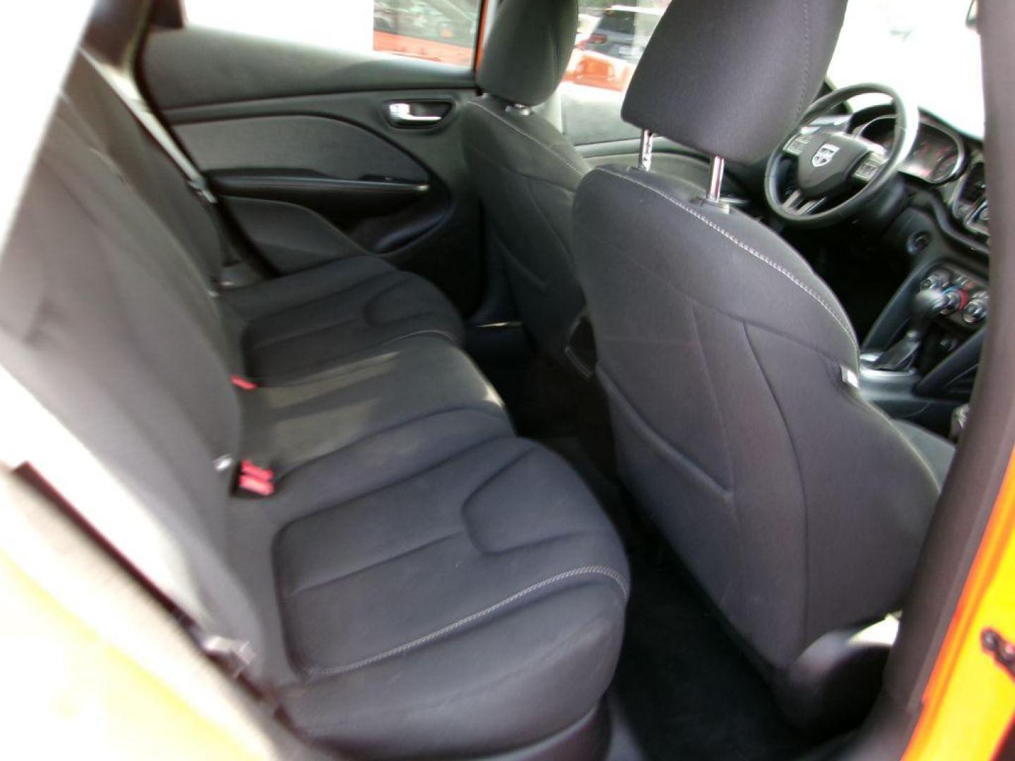 2013 ORANGE DODGE DART SXT (1C3CDFBA9DD) with an 2.0L engine, Automatic transmission, located at 501 E. Columbia St., Springfield, OH, 45503, (800) 262-7122, 39.925262, -83.801796 - Photo#11