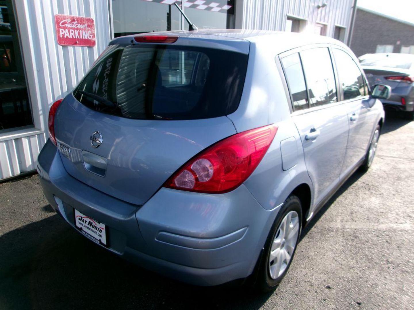 2012 BLUE NISSAN VERSA S (3N1BC1CP5CL) with an 1.8L engine, Continuously Variable transmission, located at 501 E. Columbia St., Springfield, OH, 45503, (800) 262-7122, 39.925262, -83.801796 - Photo#6