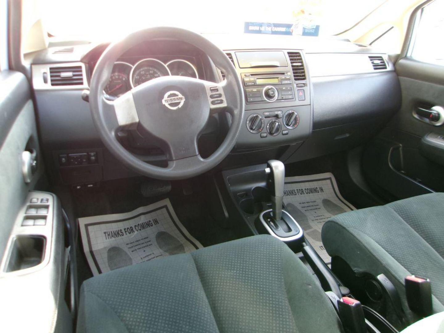 2012 BLUE NISSAN VERSA S (3N1BC1CP5CL) with an 1.8L engine, Continuously Variable transmission, located at 501 E. Columbia St., Springfield, OH, 45503, (800) 262-7122, 39.925262, -83.801796 - Photo#10