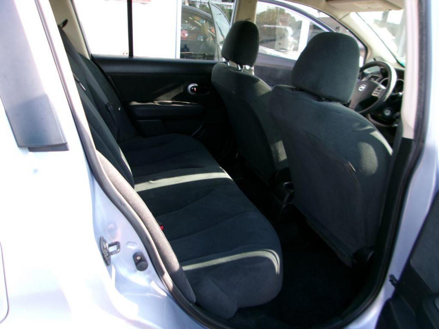 2012 BLUE NISSAN VERSA S (3N1BC1CP5CL) with an 1.8L engine, Continuously Variable transmission, located at 501 E. Columbia St., Springfield, OH, 45503, (800) 262-7122, 39.925262, -83.801796 - Photo#13