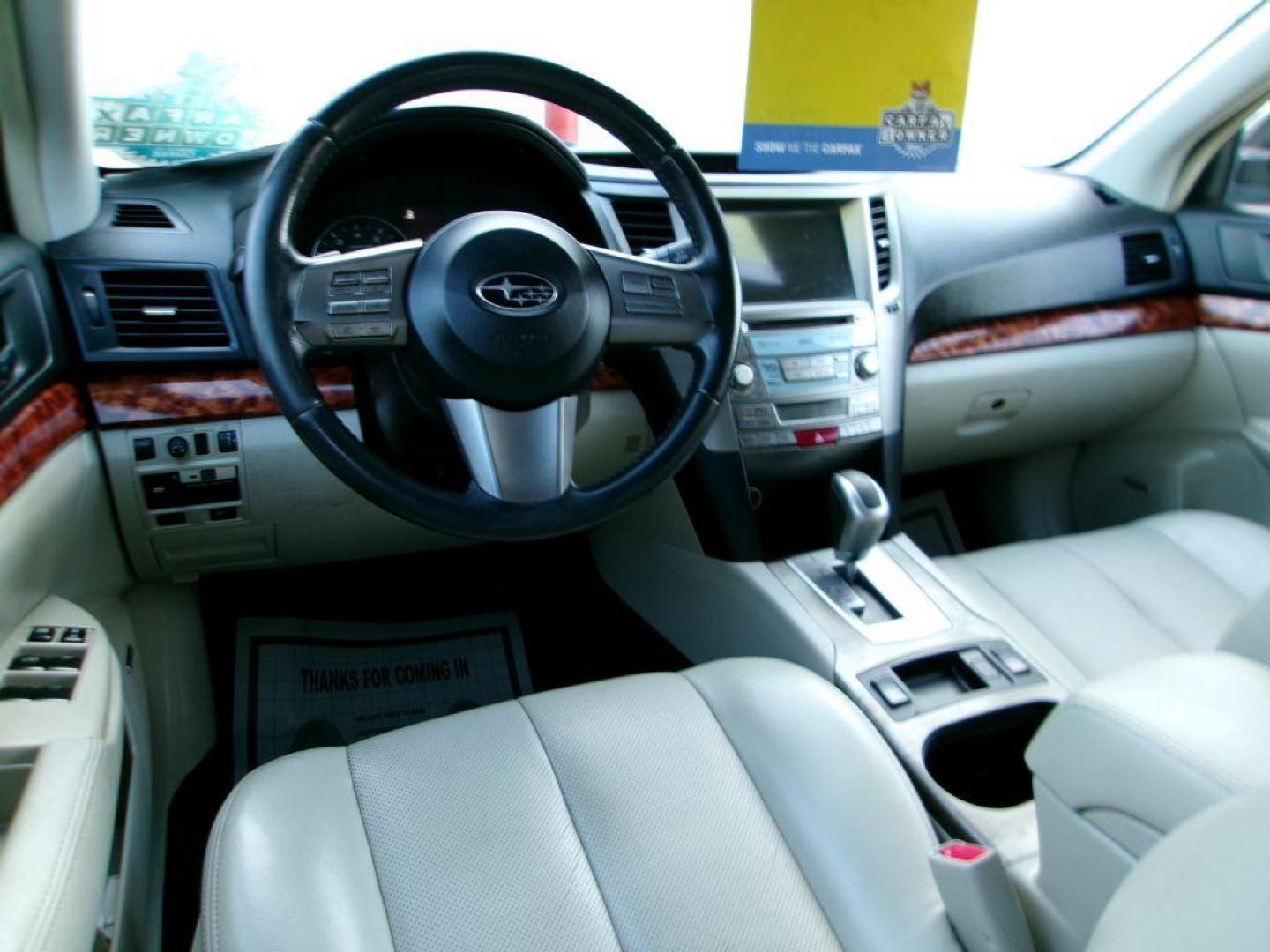 2011 BLACK SUBARU OUTBACK 3.6R LIMITED (4S4BRELC2B2) with an 3.6L engine, Automatic transmission, located at 501 E. Columbia St., Springfield, OH, 45503, (800) 262-7122, 39.925262, -83.801796 - *** 1 Owner w/ Clean CarFax *** 27 Service Records *** Limited *** 3.6L AWD *** Serviced and Detailed *** Jay North Auto has offered hand picked vehicles since 1965! Our customer's enjoy a NO pressure buying experience with a small town feel. All of our vehicles get fully inspected and detailed - Photo#10
