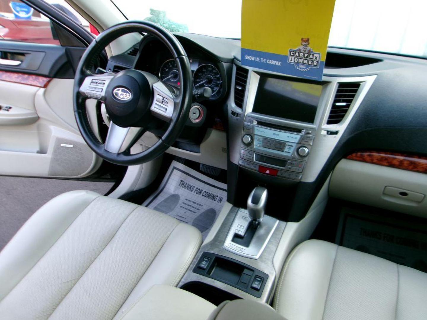 2011 BLACK SUBARU OUTBACK 3.6R LIMITED (4S4BRELC2B2) with an 3.6L engine, Automatic transmission, located at 501 E. Columbia St., Springfield, OH, 45503, (800) 262-7122, 39.925262, -83.801796 - *** 1 Owner w/ Clean CarFax *** 27 Service Records *** Limited *** 3.6L AWD *** Serviced and Detailed *** Jay North Auto has offered hand picked vehicles since 1965! Our customer's enjoy a NO pressure buying experience with a small town feel. All of our vehicles get fully inspected and detailed - Photo#17