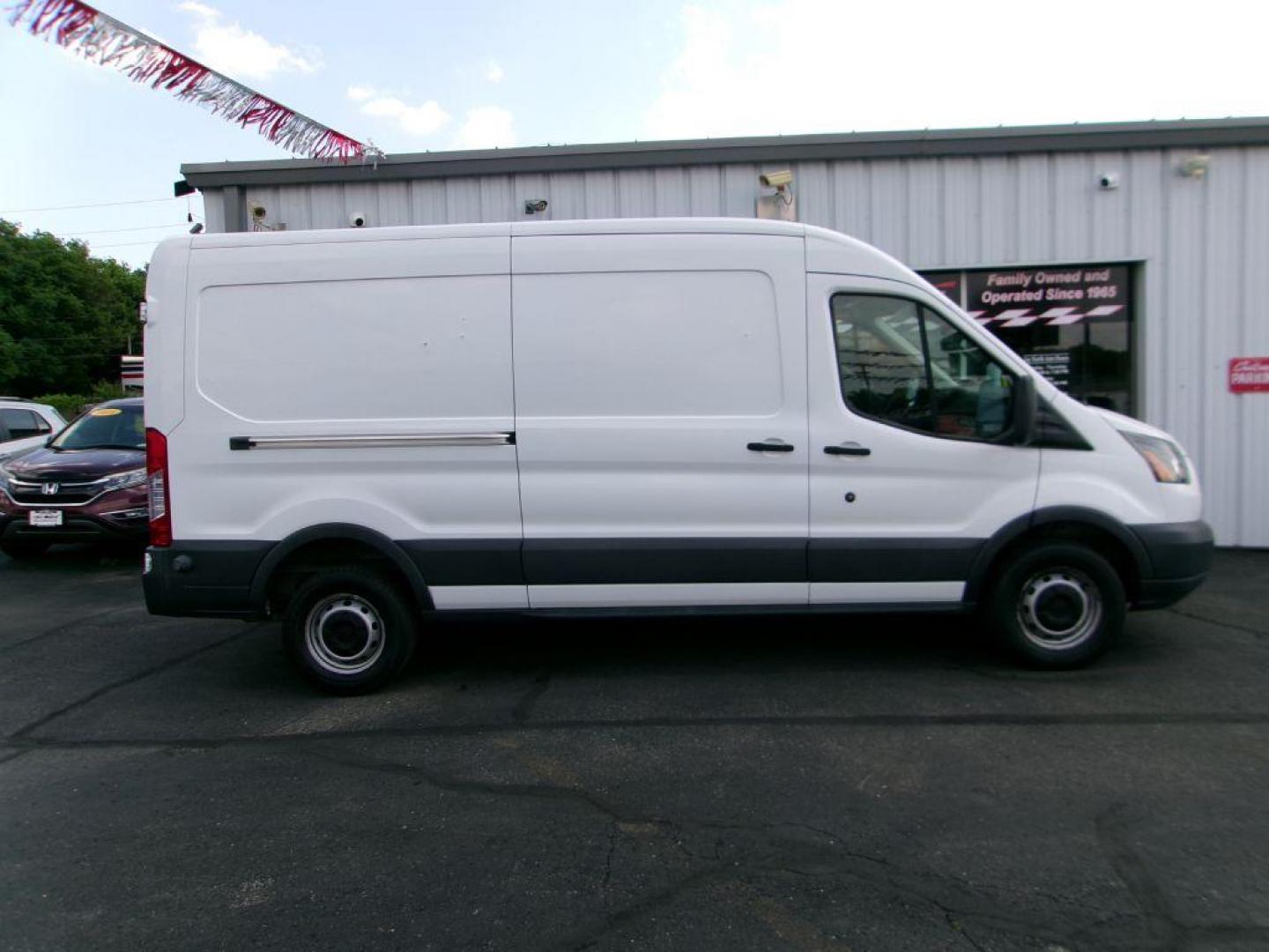 2016 WHITE FORD TRANSIT T-250 (1FTYR2CM4GK) with an 3.7L engine, Automatic transmission, located at 501 E. Columbia St., Springfield, OH, 45503, (800) 262-7122, 39.925262, -83.801796 - Photo#2