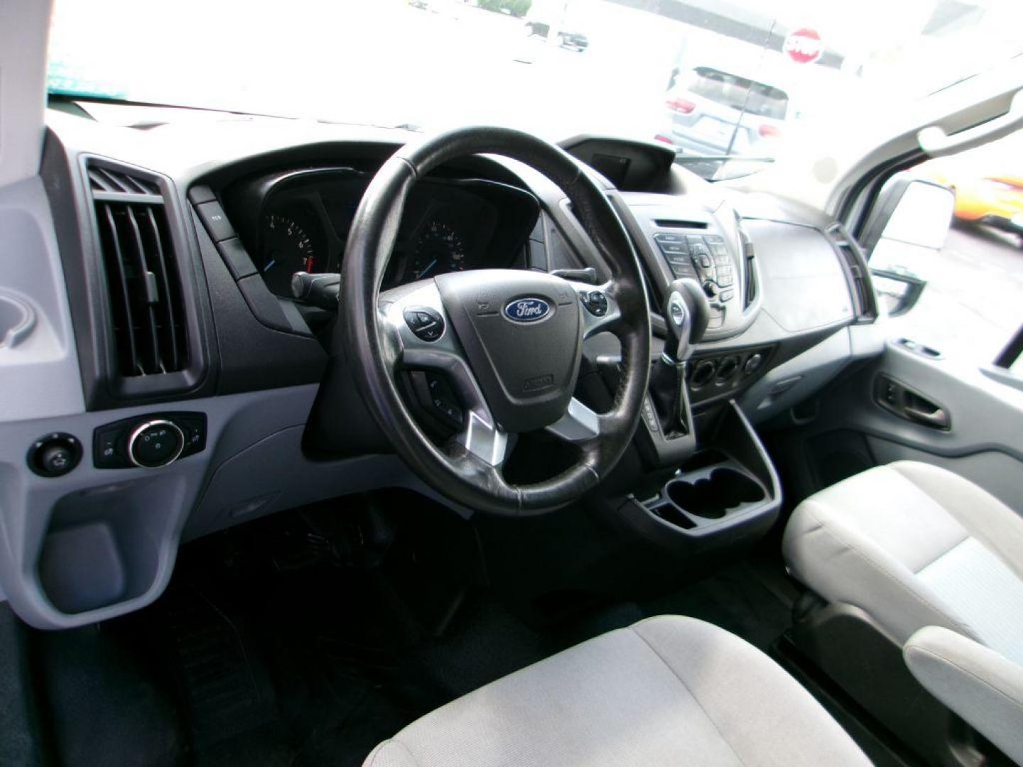 2016 WHITE FORD TRANSIT T-250 (1FTYR2CM4GK) with an 3.7L engine, Automatic transmission, located at 501 E. Columbia St., Springfield, OH, 45503, (800) 262-7122, 39.925262, -83.801796 - Photo#9
