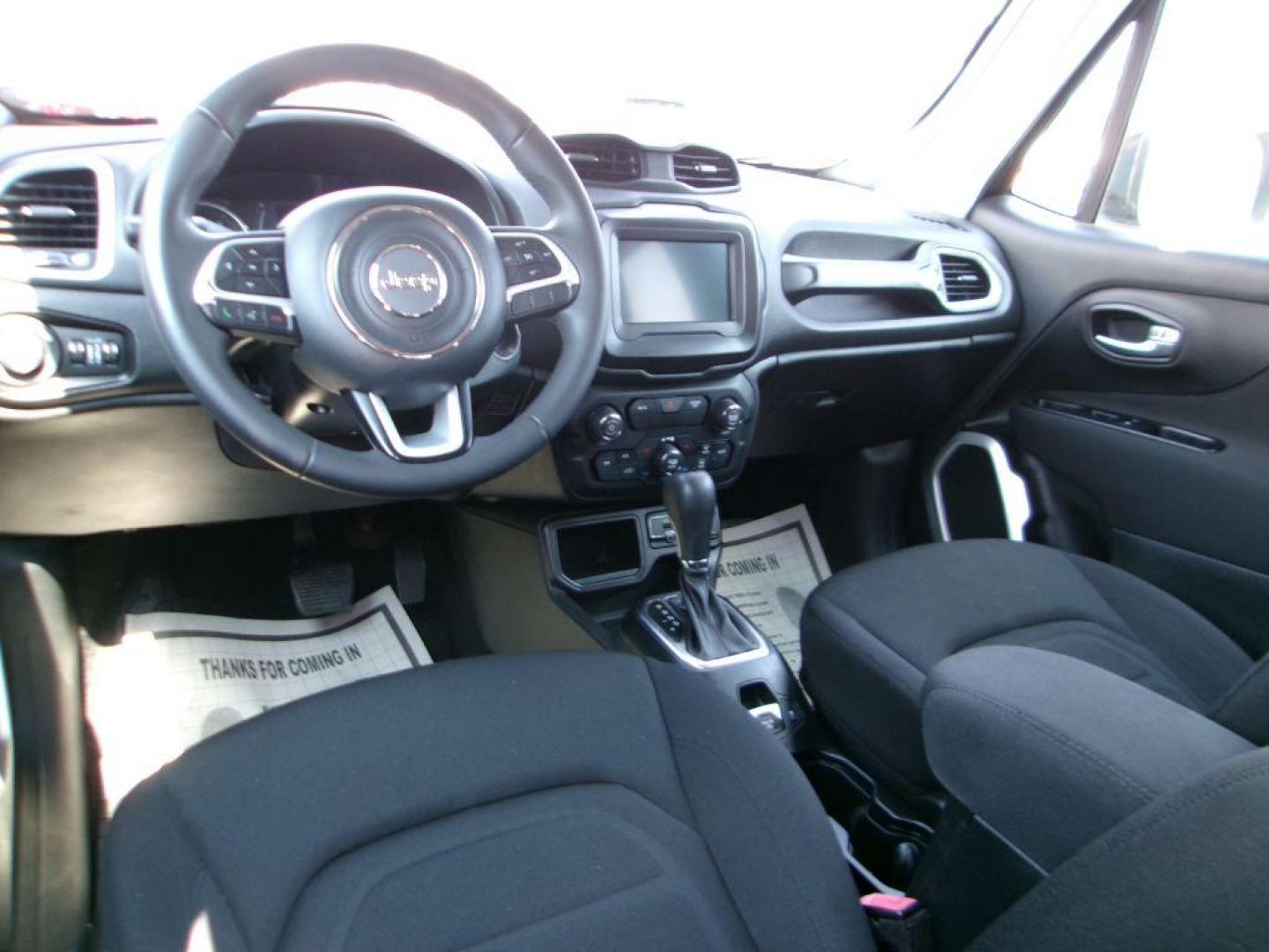 2018 BLACK JEEP RENEGADE LATITUDE (ZACCJABB9JP) with an 2.4L engine, Automatic transmission, located at 501 E. Columbia St., Springfield, OH, 45503, (800) 262-7122, 39.925262, -83.801796 - ***New Front Brake Pads and Rotors***New Tires***New Spark Plugs***Latitude***Apple and Android Auto***Remote Start***Serviced and Detailed*** Jay North Auto has offered hand picked vehicles since 1965! Our customer's enjoy a NO pressure buying experience with a small town feel. All of our veh - Photo#9