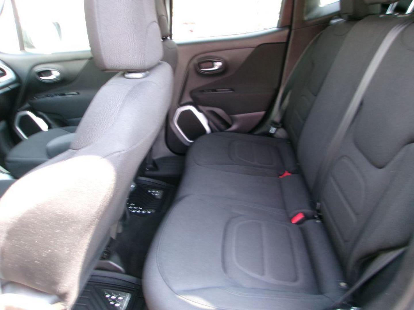 2018 BLACK JEEP RENEGADE LATITUDE (ZACCJABB9JP) with an 2.4L engine, Automatic transmission, located at 501 E. Columbia St., Springfield, OH, 45503, (800) 262-7122, 39.925262, -83.801796 - ***New Front Brake Pads and Rotors***New Tires***New Spark Plugs***Latitude***Apple and Android Auto***Remote Start***Serviced and Detailed*** Jay North Auto has offered hand picked vehicles since 1965! Our customer's enjoy a NO pressure buying experience with a small town feel. All of our veh - Photo#11