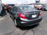 2012 GRAY HONDA CIVIC EX (19XFB2F82CE) with an 1.8L engine, Automatic transmission, located at 501 E. Columbia St., Springfield, OH, 45503, (800) 262-7122, 39.925262, -83.801796 - ***EX***Sunroof***Like New Tires***Serviced and Detailed*** Jay North Auto has offered hand picked vehicles since 1965! Our customer's enjoy a NO pressure buying experience with a small town feel. All of our vehicles get fully inspected and detailed. We are a preferred dealer for many local cr - Photo#5