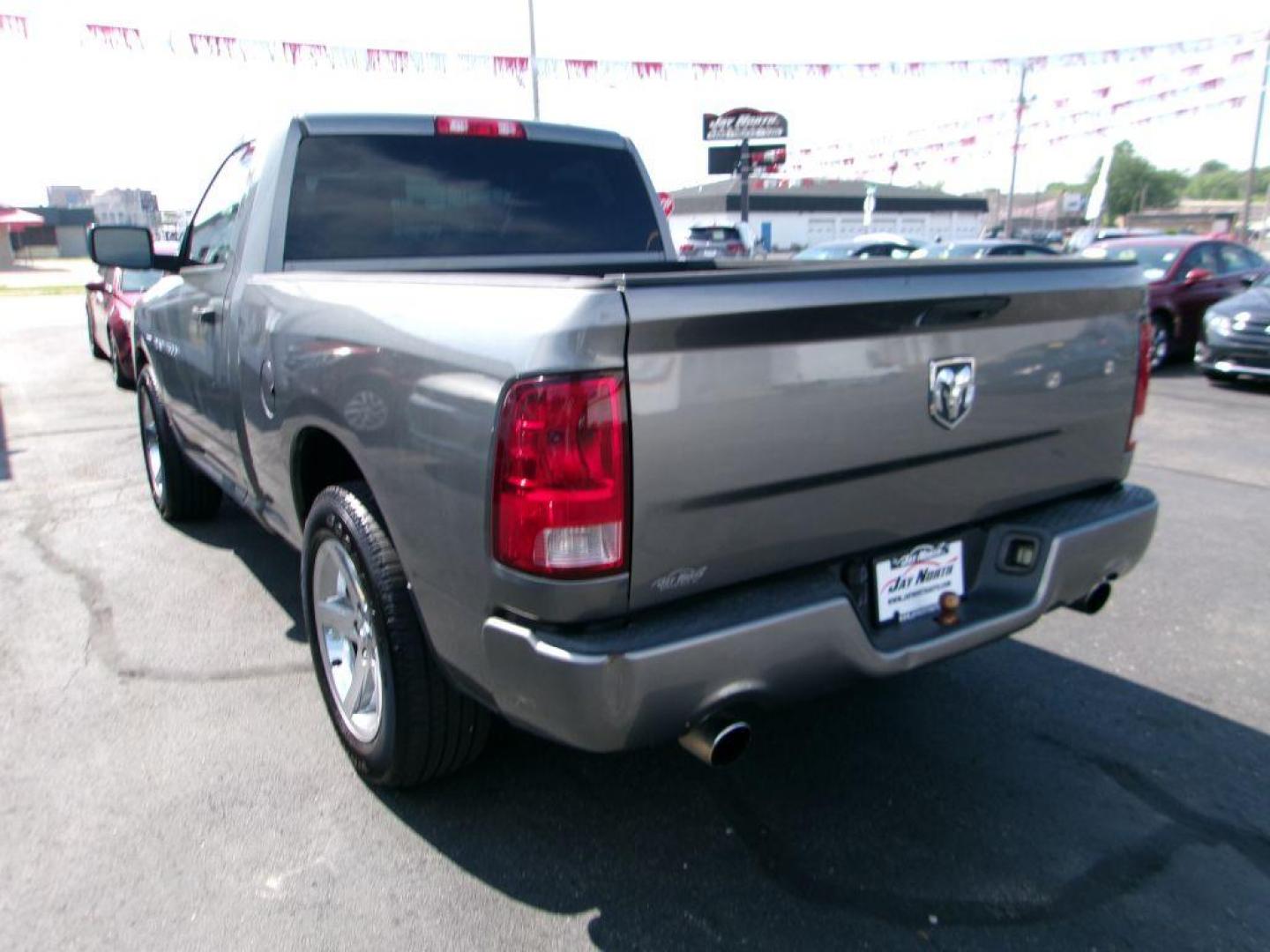 2012 GRAY DODGE RAM 1500 EXPRESS (3C6JD6AT3CG) with an 5.7L engine, Automatic transmission, located at 501 E. Columbia St., Springfield, OH, 45503, (800) 262-7122, 39.925262, -83.801796 - ***1-Owner***New Front Brake Pads and Rotors***Express***5.7L Hemi***Serviced and Detailed*** Jay North Auto has offered hand picked vehicles since 1965! Our customer's enjoy a NO pressure buying experience with a small town feel. All of our vehicles get fully inspected and detailed. We are a - Photo#5