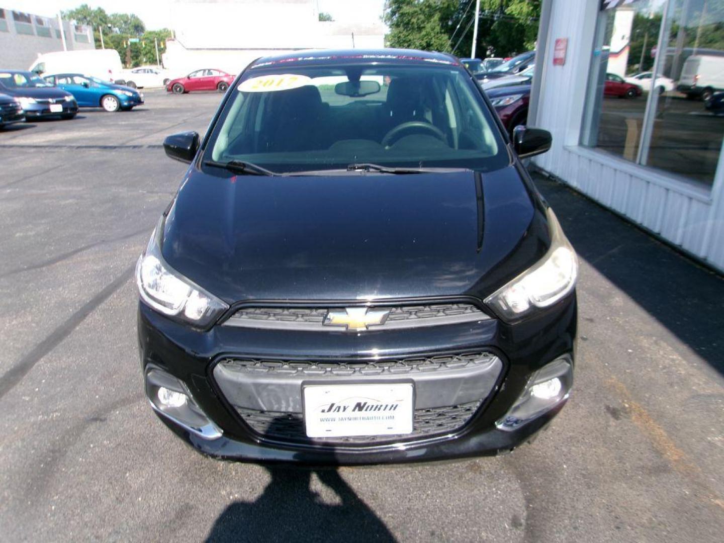 2017 BLACK CHEVROLET SPARK 1LT (KL8CC6SA7HC) with an 1.4L engine, 5-Speed Manual transmission, located at 501 E. Columbia St., Springfield, OH, 45503, (800) 262-7122, 39.925262, -83.801796 - ***1-Owner***Clean Carfax***LOW MILES***Only 37,xxx Miles***Manual Transmission***Serviced and Detailed*** Jay North Auto has offered hand picked vehicles since 1965! Our customer's enjoy a NO pressure buying experience with a small town feel. All of our vehicles get fully inspected and detail - Photo#1
