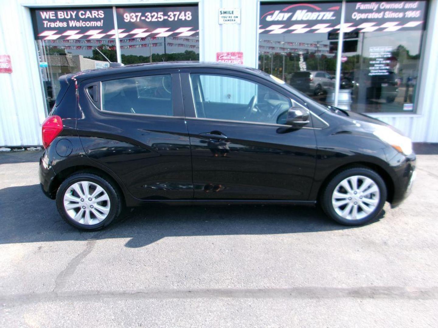 2017 BLACK CHEVROLET SPARK 1LT (KL8CC6SA7HC) with an 1.4L engine, 5-Speed Manual transmission, located at 501 E. Columbia St., Springfield, OH, 45503, (800) 262-7122, 39.925262, -83.801796 - ***1-Owner***Clean Carfax***LOW MILES***Only 37,xxx Miles***Manual Transmission***Serviced and Detailed*** Jay North Auto has offered hand picked vehicles since 1965! Our customer's enjoy a NO pressure buying experience with a small town feel. All of our vehicles get fully inspected and detail - Photo#2