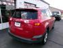 2015 RED TOYOTA RAV4 XLE (JTMWFREV9FD) with an 2.5L engine, Automatic transmission, located at 501 E. Columbia St., Springfield, OH, 45503, (800) 262-7122, 39.925262, -83.801796 - Photo#5