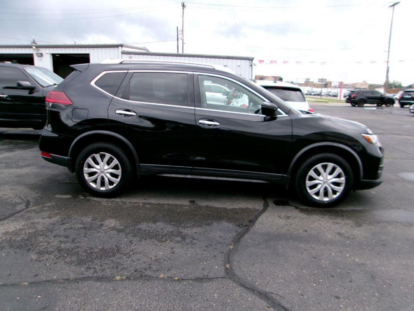 2018 BLACK NISSAN ROGUE SV (KNMAT2MV2JP) with an 2.5L engine, Continuously Variable transmission, located at 501 E. Columbia St., Springfield, OH, 45503, (800) 262-7122, 39.925262, -83.801796 - ***Clean Carfax***SV***Only 50k Miles***AWD***All New Tires***Android and Apple Carplay***Cross Traffic Alert***Blind Spot***Heated Seats***Remote Start***Serviced and Detailed*** Jay North Auto has offered hand picked vehicles since 1965! Our customer's enjoy a NO pressure buying experience wit - Photo#3