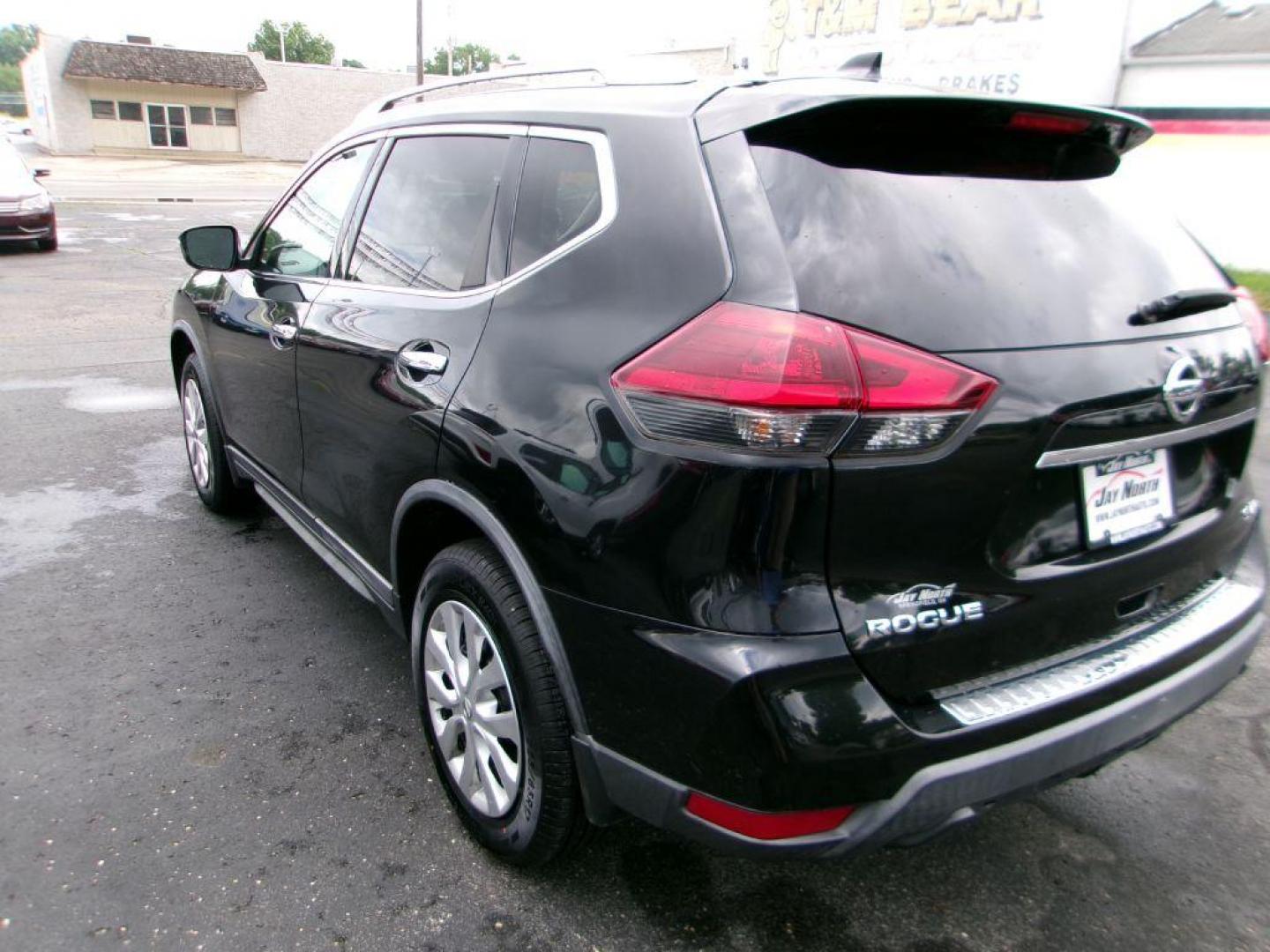 2018 BLACK NISSAN ROGUE SV (KNMAT2MV2JP) with an 2.5L engine, Continuously Variable transmission, located at 501 E. Columbia St., Springfield, OH, 45503, (800) 262-7122, 39.925262, -83.801796 - ***Clean Carfax***SV***Only 50k Miles***AWD***All New Tires***Android and Apple Carplay***Cross Traffic Alert***Blind Spot***Heated Seats***Remote Start***Serviced and Detailed*** Jay North Auto has offered hand picked vehicles since 1965! Our customer's enjoy a NO pressure buying experience wit - Photo#5
