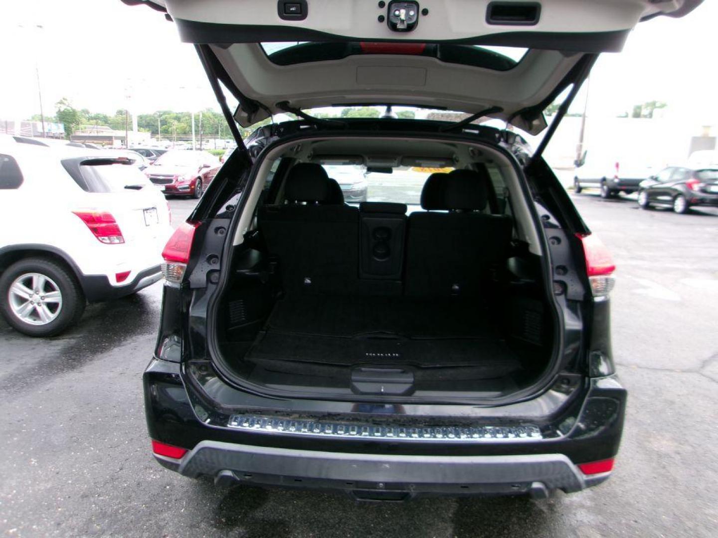 2018 BLACK NISSAN ROGUE SV (KNMAT2MV2JP) with an 2.5L engine, Continuously Variable transmission, located at 501 E. Columbia St., Springfield, OH, 45503, (800) 262-7122, 39.925262, -83.801796 - ***Clean Carfax***SV***Only 50k Miles***AWD***All New Tires***Android and Apple Carplay***Cross Traffic Alert***Blind Spot***Heated Seats***Remote Start***Serviced and Detailed*** Jay North Auto has offered hand picked vehicles since 1965! Our customer's enjoy a NO pressure buying experience wit - Photo#8