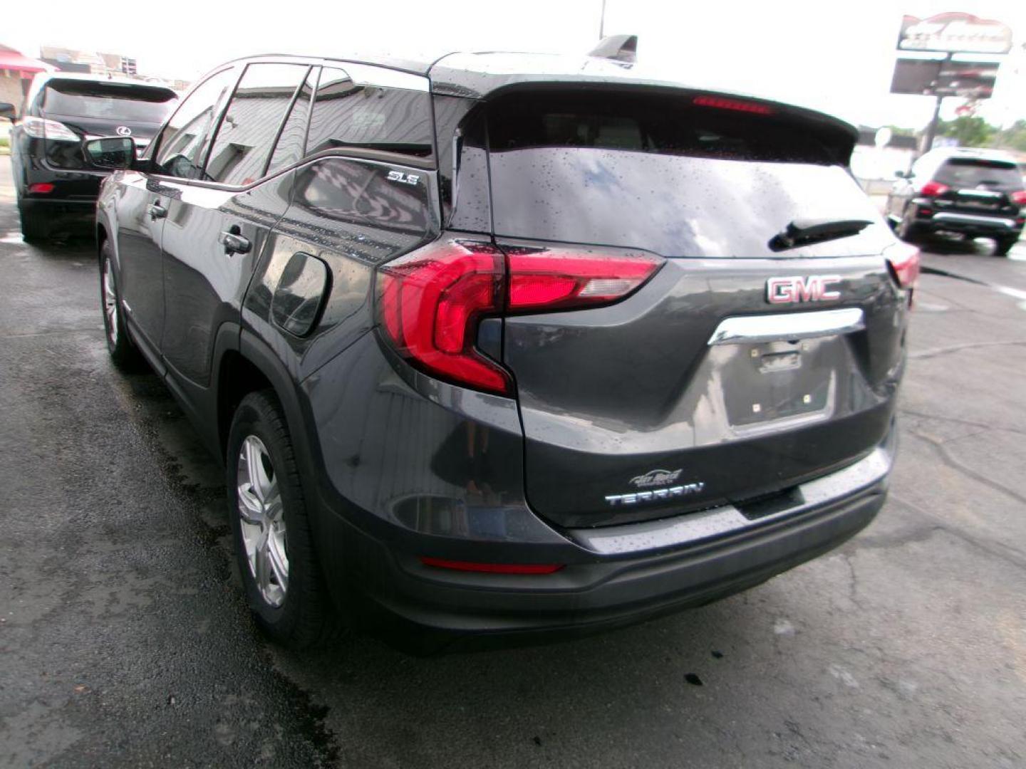 2018 GRAY GMC TERRAIN SLE (3GKALMEV1JL) with an 1.5L engine, Automatic transmission, located at 501 E. Columbia St., Springfield, OH, 45503, (800) 262-7122, 39.925262, -83.801796 - ***SLE***FWD***All New Tires***New Front and Rear Brake Pads and Rotors***Serviced and Detailed*** Jay North Auto has offered hand picked vehicles since 1965! Our customer's enjoy a NO pressure buying experience with a small town feel. All of our vehicles get fully inspected and detailed. We are - Photo#4