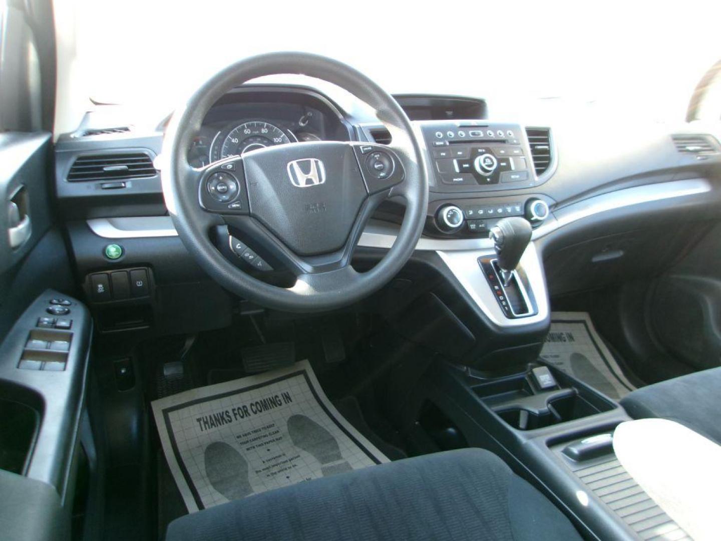 2014 BLACK HONDA CR-V LX (2HKRM4H35EH) with an 2.4L engine, Automatic transmission, located at 501 E. Columbia St., Springfield, OH, 45503, (800) 262-7122, 39.925262, -83.801796 - Photo#9