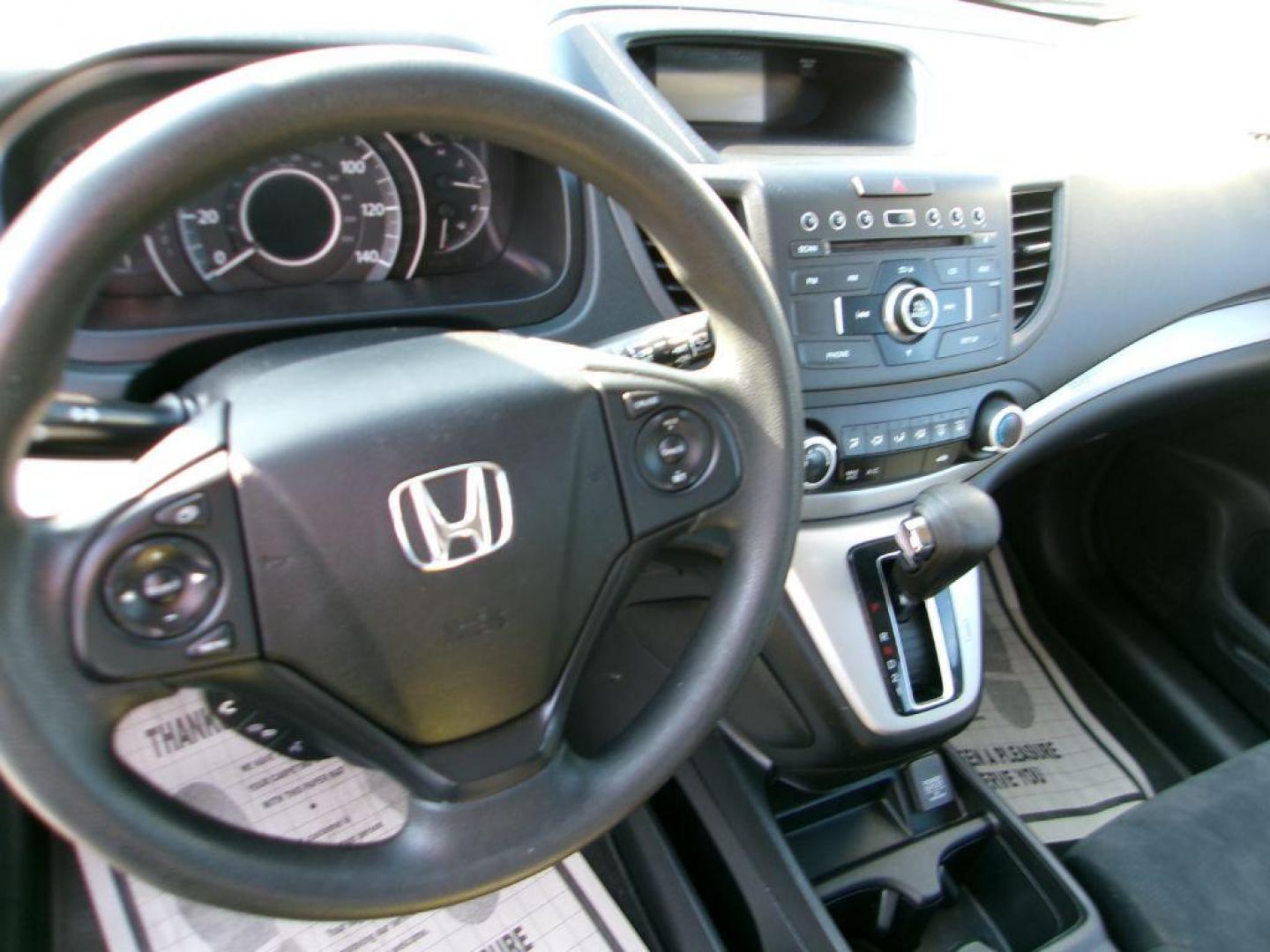 2014 BLACK HONDA CR-V LX (2HKRM4H35EH) with an 2.4L engine, Automatic transmission, located at 501 E. Columbia St., Springfield, OH, 45503, (800) 262-7122, 39.925262, -83.801796 - Photo#11