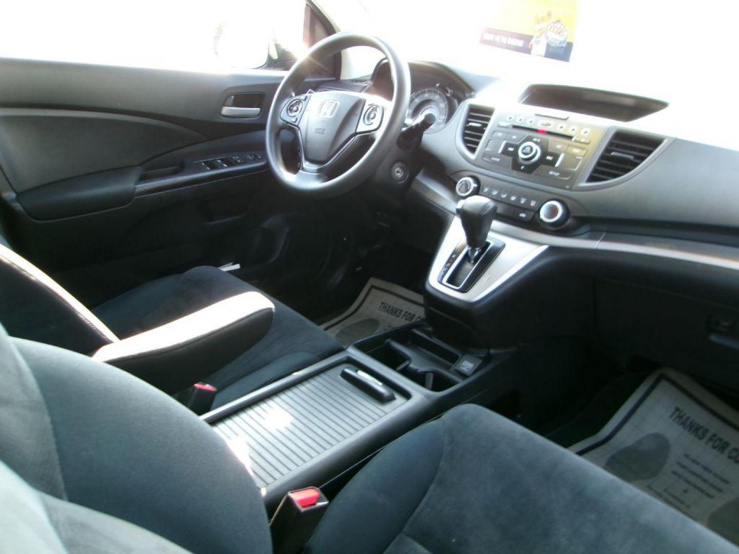 2014 BLACK HONDA CR-V LX (2HKRM4H35EH) with an 2.4L engine, Automatic transmission, located at 501 E. Columbia St., Springfield, OH, 45503, (800) 262-7122, 39.925262, -83.801796 - Photo#14