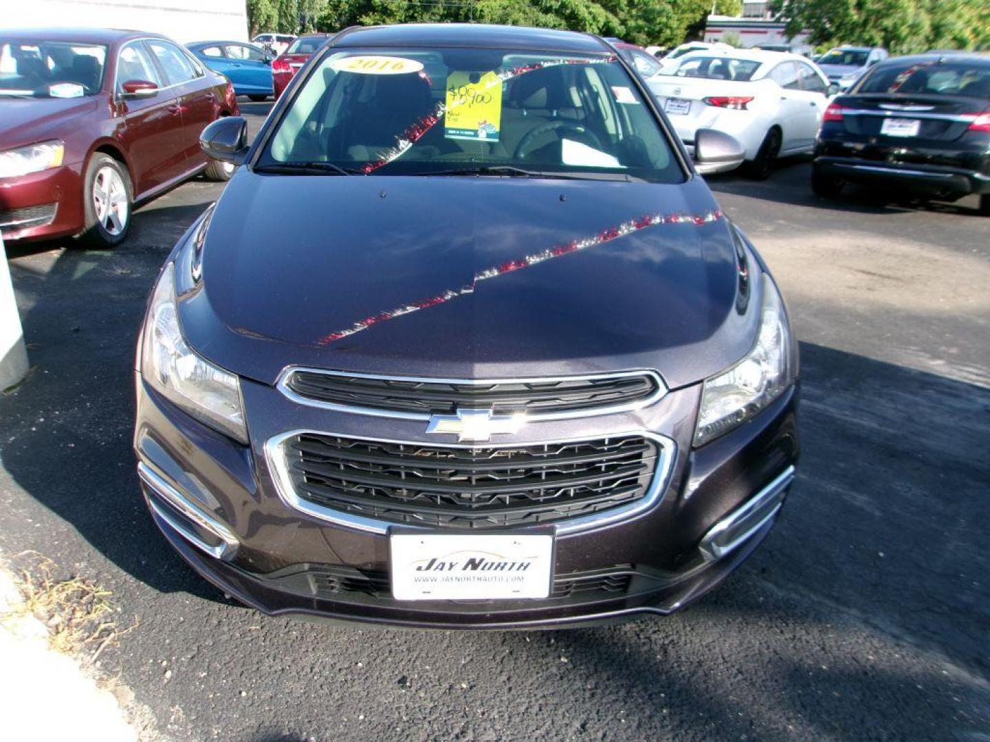 2016 GRAY CHEVROLET CRUZE LIMITED ECO (1G1PJ5SB3G7) with an 1.4L engine, Automatic transmission, located at 501 E. Columbia St., Springfield, OH, 45503, (800) 262-7122, 39.925262, -83.801796 - *** New Tires *** Tune Up *** ECO *** Serviced and Detailed *** New Brakes *** Jay North Auto has offered hand picked vehicles since 1965! Our customer's enjoy a NO pressure buying experience with a small town feel. All of our vehicles get fully inspected and detailed. We are a preferred dealer - Photo#1