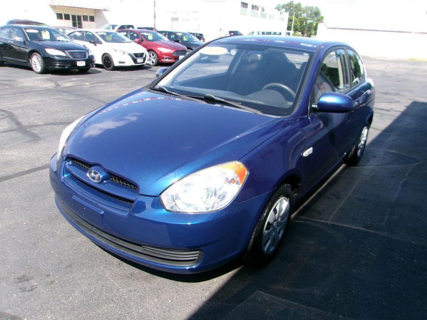 2010 BLUE HYUNDAI ACCENT GS (KMHCM3AC0AU) with an 1.6L engine, Automatic transmission, located at 501 E. Columbia St., Springfield, OH, 45503, (800) 262-7122, 39.925262, -83.801796 - *** 1 Owner *** New Tires *** New Brakes *** Serviced and Detailed *** Jay North Auto has offered hand picked vehicles since 1965! Our customer's enjoy a NO pressure buying experience with a small town feel. All of our vehicles get fully inspected and detailed. We are a preferred dealer for man - Photo#3