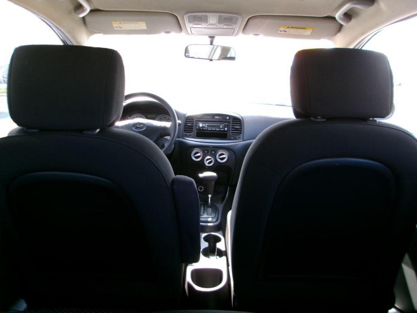 2010 BLUE HYUNDAI ACCENT GS (KMHCM3AC0AU) with an 1.6L engine, Automatic transmission, located at 501 E. Columbia St., Springfield, OH, 45503, (800) 262-7122, 39.925262, -83.801796 - *** 1 Owner *** New Tires *** New Brakes *** Serviced and Detailed *** Jay North Auto has offered hand picked vehicles since 1965! Our customer's enjoy a NO pressure buying experience with a small town feel. All of our vehicles get fully inspected and detailed. We are a preferred dealer for man - Photo#14