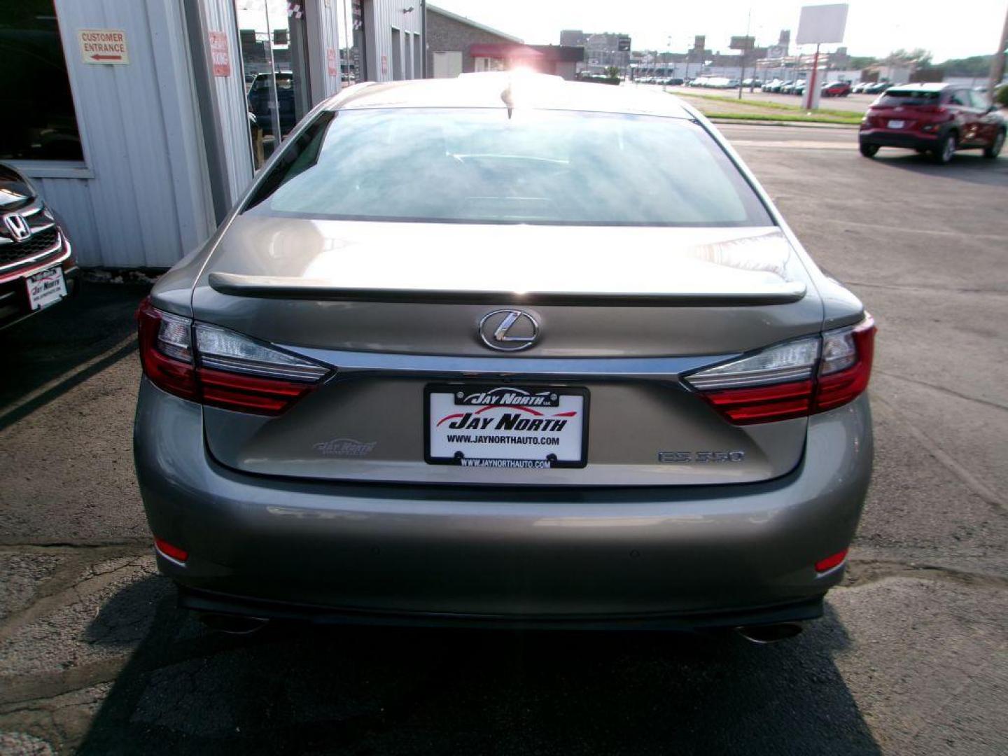 2018 SILVER LEXUS ES 350 (58ABK1GGXJU) with an 3.5L engine, Automatic transmission, located at 501 E. Columbia St., Springfield, OH, 45503, (800) 262-7122, 39.925262, -83.801796 - *** New Tires *** Moonroof *** Premium Leather *** Premium Audio *** Blind Spot *** Parking Radar *** Back Up Camera *** 3.5L V6 *** Serviced and Detailed *** Lane Departure *** Radar Cruise *** Navigation *** Jay North Auto has offered hand picked vehicles since 1965! Our customer's enjoy a NO - Photo#4