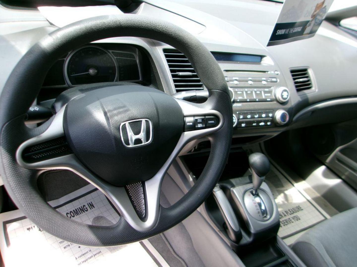 2009 BLACK HONDA CIVIC LX (2HGFA16579H) with an 1.8L engine, Automatic transmission, located at 501 E. Columbia St., Springfield, OH, 45503, (800) 262-7122, 39.925262, -83.801796 - ***1-Owner***Clean Carfax***LX***All New Tires***Detailed*** Jay North Auto has offered hand picked vehicles since 1965! Our customer's enjoy a NO pressure buying experience with a small town feel. All of our vehicles get fully inspected and detailed. We are a preferred dealer for many local cre - Photo#6