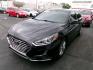 2018 BLACK HYUNDAI SONATA SEL (5NPE34AF4JH) with an 2.4L engine, Automatic transmission, located at 501 E. Columbia St., Springfield, OH, 45503, (800) 262-7122, 39.925262, -83.801796 - ADVANCED SAFETY TECHNOLOGY Blind Spot Detection System w/ Rear Cross-Traffic Alert INCLUDED Vehicle Stability Management (VSM) w/ Traction Control INCLUDED ABS w/ Electronic Brake Force Distribution and Brake Assist INCLUDED Front, Front Side Impact, Side Curtain and Driver Knee Airbags - Photo#2