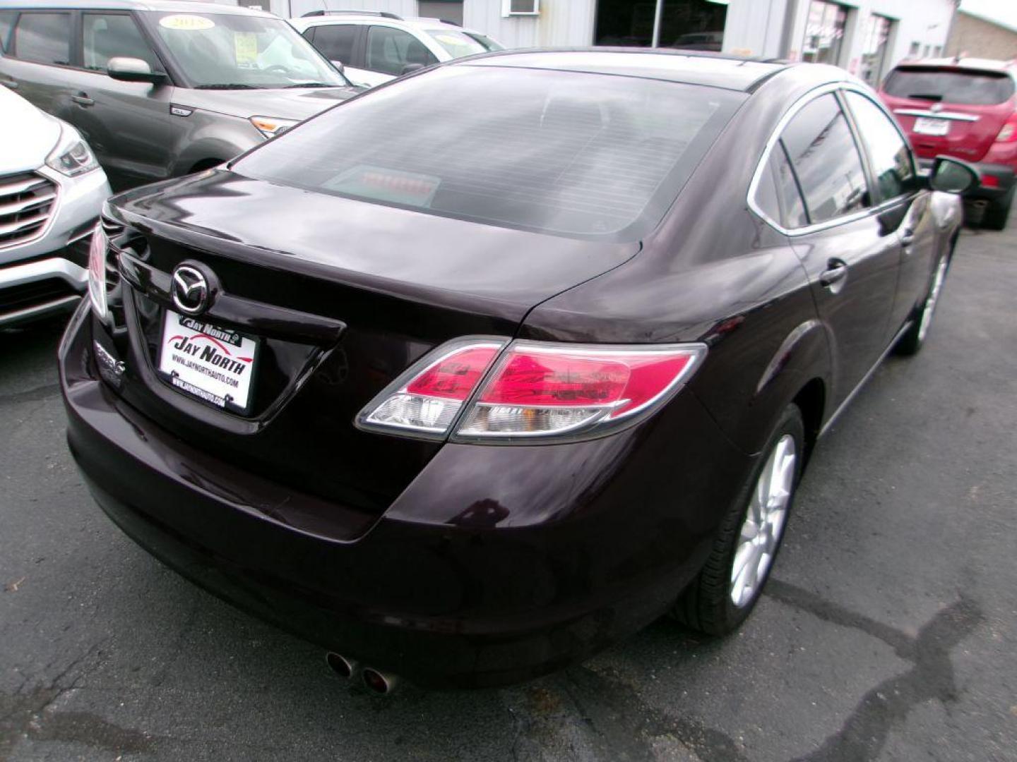 2011 MAROON MAZDA 6 TOURING (1YVHZ8CH6B5) with an 2.5L engine, Automatic transmission, located at 501 E. Columbia St., Springfield, OH, 45503, (800) 262-7122, 39.925262, -83.801796 - *** Serviced and Detailed *** Touring *** FWD 2.5L *** Jay North Auto has offered hand picked vehicles since 1965! Our customer's enjoy a NO pressure buying experience with a small town feel. All of our vehicles get fully inspected and detailed. We are a preferred dealer for many local credit u - Photo#5