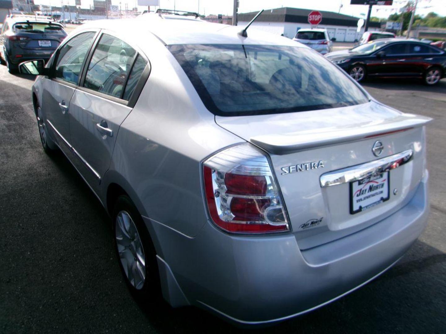 2012 SILVER NISSAN SENTRA 2.0 S (3N1AB6AP5CL) with an 2.0L engine, Continuously Variable transmission, located at 501 E. Columbia St., Springfield, OH, 45503, (800) 262-7122, 39.925262, -83.801796 - *** 24 Service Records On CarFax *** New Brakes *** Serviced and Detailed *** S *** FWD *** NICE!!! *** Jay North Auto has offered hand picked vehicles since 1965! Our customer's enjoy a NO pressure buying experience with a small town feel. All of our vehicles get fully inspected and detailed. - Photo#3