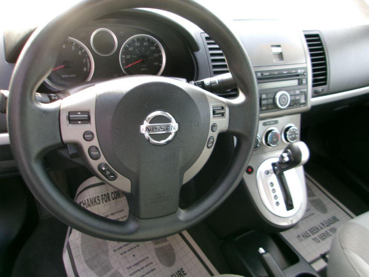 2012 SILVER NISSAN SENTRA 2.0 S (3N1AB6AP5CL) with an 2.0L engine, Continuously Variable transmission, located at 501 E. Columbia St., Springfield, OH, 45503, (800) 262-7122, 39.925262, -83.801796 - *** 24 Service Records On CarFax *** New Brakes *** Serviced and Detailed *** S *** FWD *** NICE!!! *** Jay North Auto has offered hand picked vehicles since 1965! Our customer's enjoy a NO pressure buying experience with a small town feel. All of our vehicles get fully inspected and detailed. - Photo#11