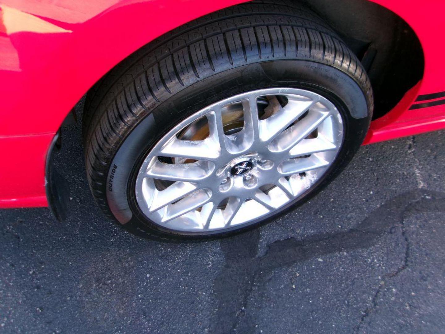2014 RED FORD MUSTANG PREMIUM (1ZVBP8AM6E5) with an 3.7L engine, Automatic transmission, located at 501 E. Columbia St., Springfield, OH, 45503, (800) 262-7122, 39.925262, -83.801796 - *** New Brakes *** New Struts *** Premium *** Shaker Audio *** Pony Pkg. *** 18'' Wheels *** Serviced and Detailed *** Jay North Auto has offered hand picked vehicles since 1965! Our customer's enjoy a NO pressure buying experience with a small town feel. All of our vehicles get fully inspected - Photo#6