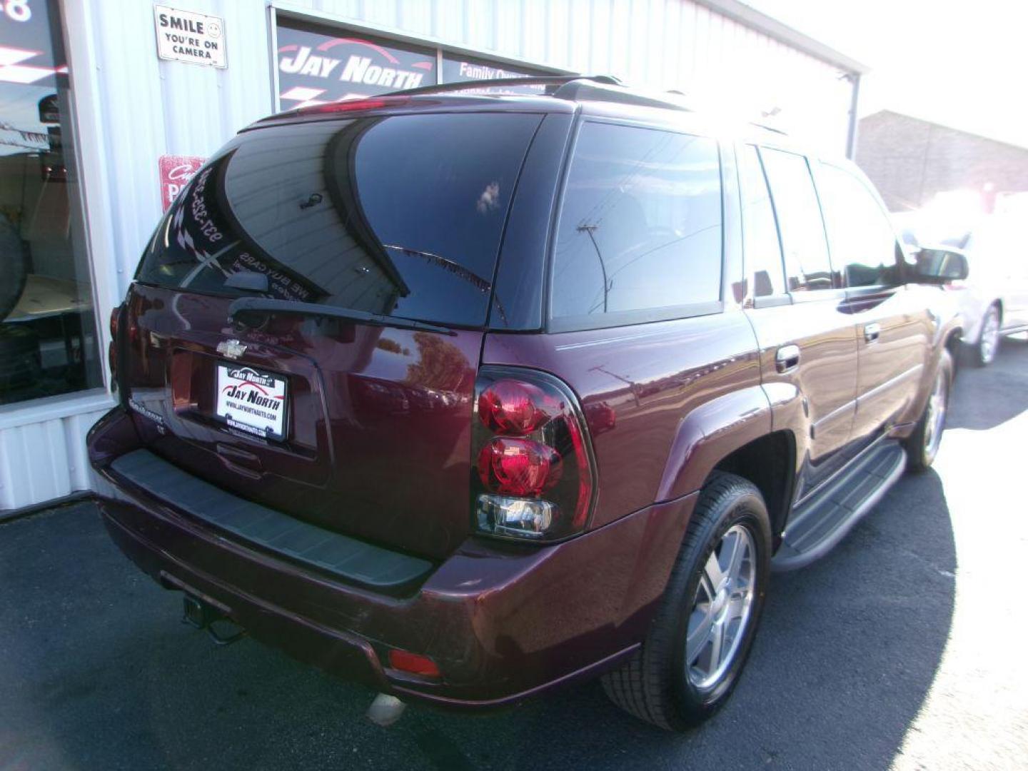 2007 MAROON CHEVROLET TRAILBLAZER LS (1GNDT13S572) with an 4.2L engine, Automatic transmission, located at 501 E. Columbia St., Springfield, OH, 45503, (800) 262-7122, 39.925262, -83.801796 - *** New Tires *** New Brakes *** Serviced and Detailed *** Local Trade *** 4wd *** Leather *** Moonroof *** Jay North Auto has offered hand picked vehicles since 1965! Our customer's enjoy a NO pressure buying experience with a small town feel. All of our vehicles get fully inspected and detail - Photo#6
