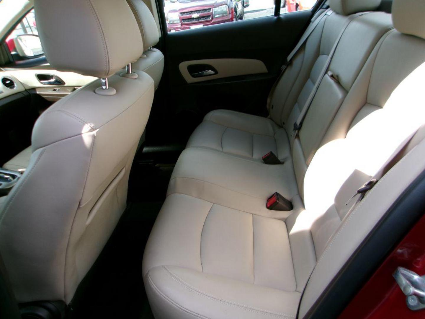 2014 RED CHEVROLET CRUZE LTZ (1G1PG5SB8E7) with an 1.4L engine, Automatic transmission, located at 501 E. Columbia St., Springfield, OH, 45503, (800) 262-7122, 39.925262, -83.801796 - Photo#11