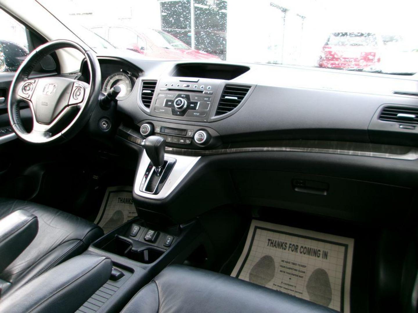 2012 BLACK HONDA CR-V EXL (5J6RM4H72CL) with an 2.4L engine, Automatic transmission, located at 501 E. Columbia St., Springfield, OH, 45503, (800) 262-7122, 39.925262, -83.801796 - ***Clean Carfax***AWD***EX-L***New Front and Rear Brake Pads and Rotors***Updated Timing***New Spark Plugs***Serviced and Detailed*** Jay North Auto has offered hand picked vehicles since 1965! Our customer's enjoy a NO pressure buying experience with a small town feel. All of our vehicles get - Photo#18