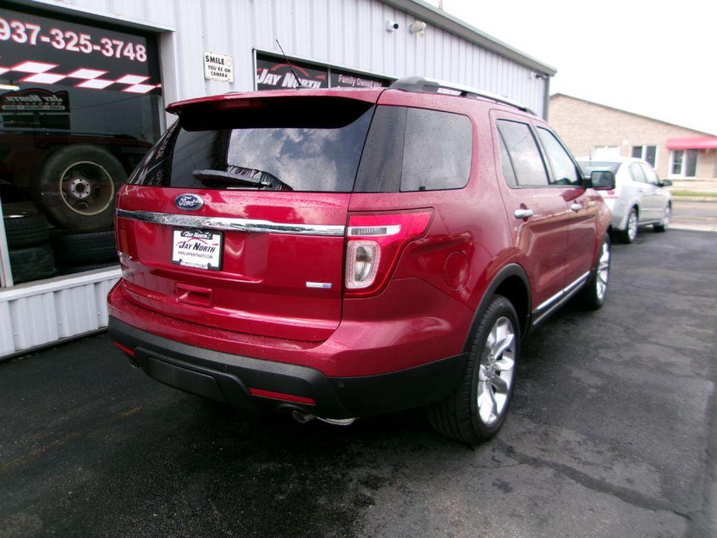 2013 RED FORD EXPLORER LIMITED (1FM5K8F8XDG) with an 3.5L engine, Automatic transmission, located at 501 E. Columbia St., Springfield, OH, 45503, (800) 262-7122, 39.925262, -83.801796 - ***LIMITED***4WD***New Front and Rear Brake Pads and Rotors***Heated and Cooled Leather Seating***Serviced and Detailed*** Jay North Auto has offered hand picked vehicles since 1965! Our customer's enjoy a NO pressure buying experience with a small town feel. All of our vehicles get fully insp - Photo#3