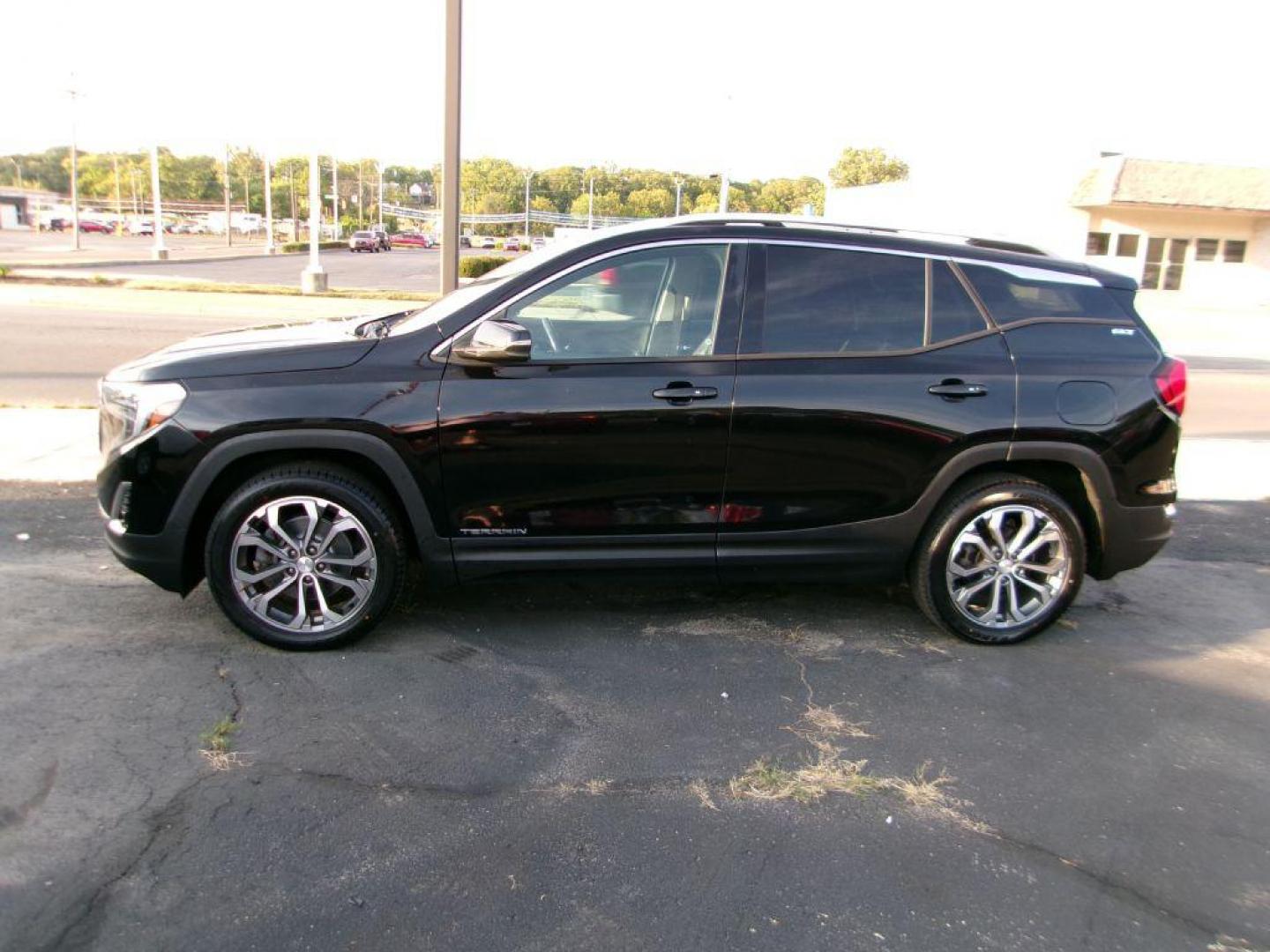 2018 BLACK GMC TERRAIN SLT (3GKALVEX8JL) with an 2.0L engine, Automatic transmission, located at 501 E. Columbia St., Springfield, OH, 45503, (800) 262-7122, 39.925262, -83.801796 - ***Clean Carfax***New Tires***SLT***New Front Brake Pads and Rotors***Leather Seating***Moonroof***Serviced and Detailed*** Jay North Auto has offered hand picked vehicles since 1965! Our customer's enjoy a NO pressure buying experience with a small town feel. All of our vehicles get fully ins - Photo#2
