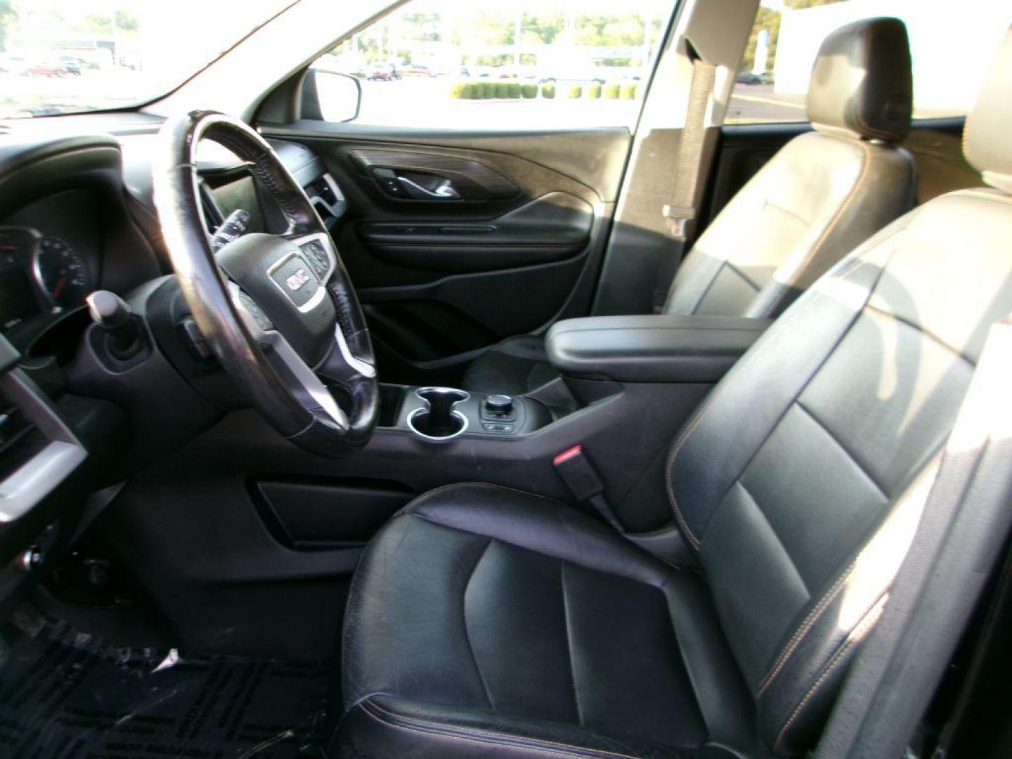 2018 BLACK GMC TERRAIN SLT (3GKALVEX8JL) with an 2.0L engine, Automatic transmission, located at 501 E. Columbia St., Springfield, OH, 45503, (800) 262-7122, 39.925262, -83.801796 - ***Clean Carfax***New Tires***SLT***New Front Brake Pads and Rotors***Leather Seating***Moonroof***Serviced and Detailed*** Jay North Auto has offered hand picked vehicles since 1965! Our customer's enjoy a NO pressure buying experience with a small town feel. All of our vehicles get fully ins - Photo#6