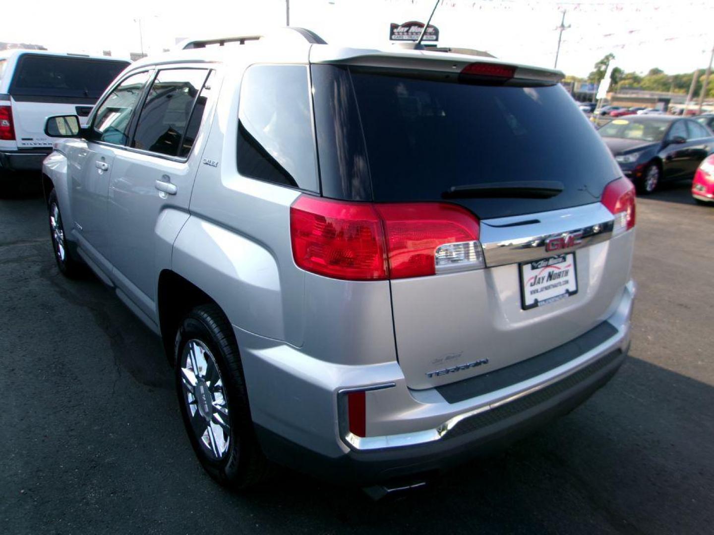 2016 SILVER GMC TERRAIN SLE (2GKALNEK4G6) with an 2.4L engine, Automatic transmission, located at 501 E. Columbia St., Springfield, OH, 45503, (800) 262-7122, 39.925262, -83.801796 - *** Updated Timing *** Tune Up *** Serviced *** SLE *** FWD *** 20 Service Records on Clean CarFax *** Jay North Auto has offered hand picked vehicles since 1965! Our customer's enjoy a NO pressure buying experience with a small town feel. All of our vehicles get fully inspected and detailed. W - Photo#3