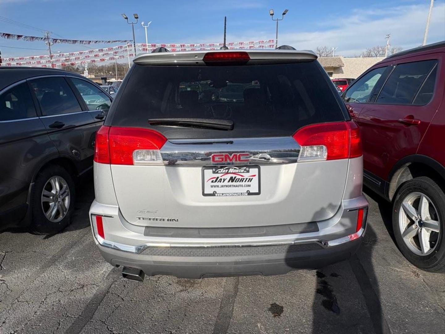 2016 SILVER GMC TERRAIN SLE (2GKALNEK4G6) with an 2.4L engine, Automatic transmission, located at 501 E. Columbia St., Springfield, OH, 45503, (800) 262-7122, 39.925262, -83.801796 - *** Updated Timing *** Tune Up *** Serviced *** SLE *** FWD *** 20 Service Records on Clean CarFax *** Jay North Auto has offered hand picked vehicles since 1965! Our customer's enjoy a NO pressure buying experience with a small town feel. All of our vehicles get fully inspected and detailed. W - Photo#2