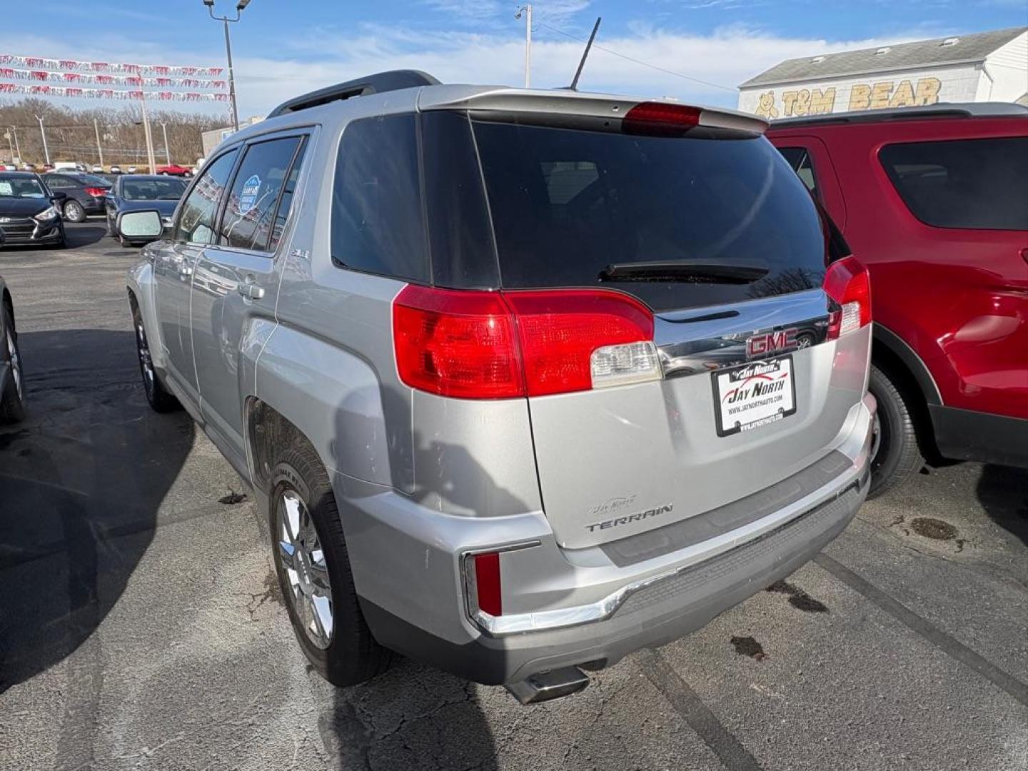 2016 SILVER GMC TERRAIN SLE (2GKALNEK4G6) with an 2.4L engine, Automatic transmission, located at 501 E. Columbia St., Springfield, OH, 45503, (800) 262-7122, 39.925262, -83.801796 - *** Updated Timing *** Tune Up *** Serviced *** SLE *** FWD *** 20 Service Records on Clean CarFax *** Jay North Auto has offered hand picked vehicles since 1965! Our customer's enjoy a NO pressure buying experience with a small town feel. All of our vehicles get fully inspected and detailed. W - Photo#3