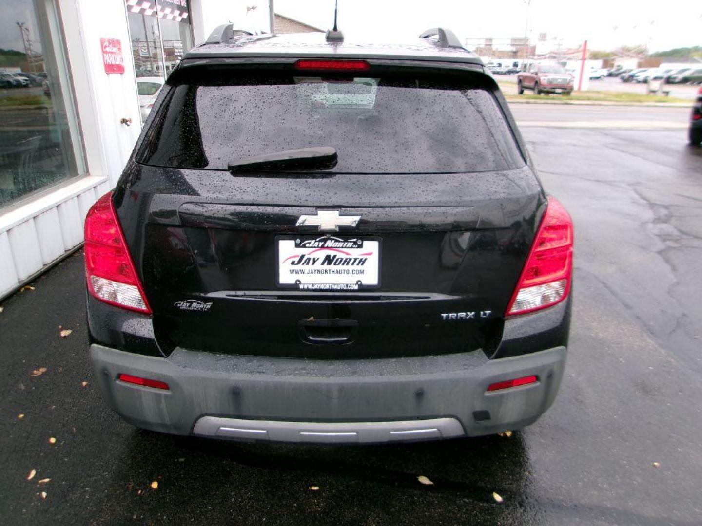 2015 BLACK CHEVROLET TRAX 1LT (KL7CJLSB9FB) with an 1.4L engine, Automatic transmission, located at 501 E. Columbia St., Springfield, OH, 45503, (800) 262-7122, 39.925262, -83.801796 - *** New Tires *** 1 Owner *** 33 Service Records on CarFax *** FWD LT *** Tune Up *** New Bakes *** Jay North Auto has offered hand picked vehicles since 1965! Our customer's enjoy a NO pressure buying experience with a small town feel. All of our vehicles get fully inspected and detailed. We a - Photo#4