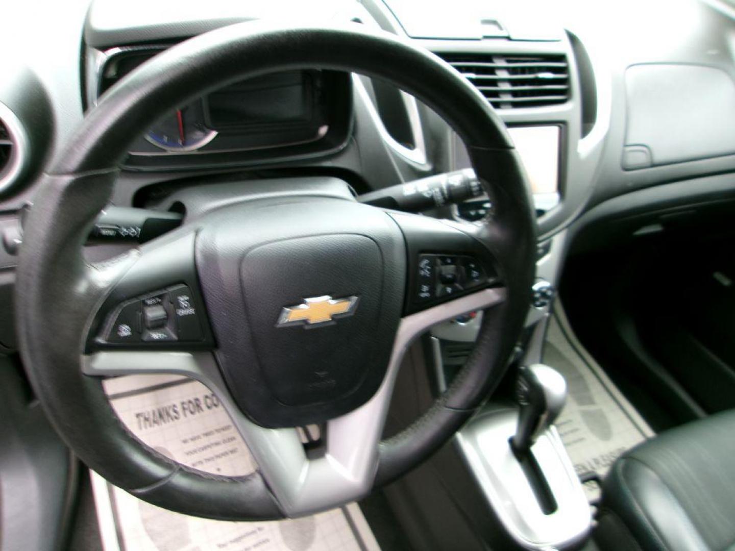 2015 BLACK CHEVROLET TRAX 1LT (KL7CJLSB9FB) with an 1.4L engine, Automatic transmission, located at 501 E. Columbia St., Springfield, OH, 45503, (800) 262-7122, 39.925262, -83.801796 - *** New Tires *** 1 Owner *** 33 Service Records on CarFax *** FWD LT *** Tune Up *** New Bakes *** Jay North Auto has offered hand picked vehicles since 1965! Our customer's enjoy a NO pressure buying experience with a small town feel. All of our vehicles get fully inspected and detailed. We a - Photo#13