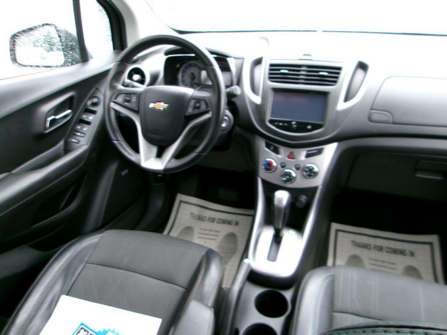2015 BLACK CHEVROLET TRAX 1LT (KL7CJLSB9FB) with an 1.4L engine, Automatic transmission, located at 501 E. Columbia St., Springfield, OH, 45503, (800) 262-7122, 39.925262, -83.801796 - *** New Tires *** 1 Owner *** 33 Service Records on CarFax *** FWD LT *** Tune Up *** New Bakes *** Jay North Auto has offered hand picked vehicles since 1965! Our customer's enjoy a NO pressure buying experience with a small town feel. All of our vehicles get fully inspected and detailed. We a - Photo#15