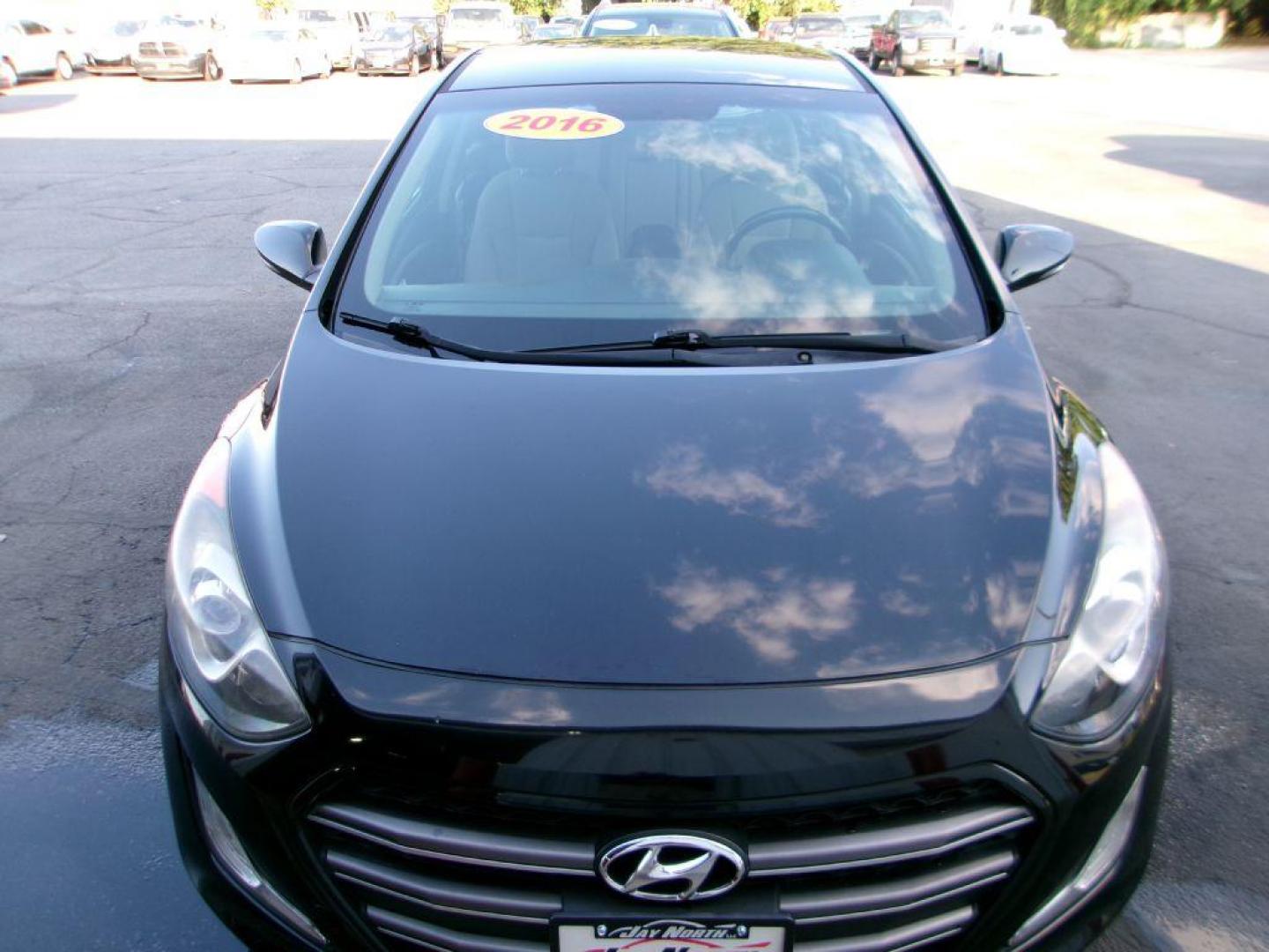 2016 BLACK HYUNDAI ELANTRA GT (KMHD35LH1GU) with an 2.0L engine, Automatic transmission, located at 501 E. Columbia St., Springfield, OH, 45503, (800) 262-7122, 39.925262, -83.801796 - *** Clean CarFax w/ 33 Service Records *** Tune Up *** New Brakes w/ New Calipers *** Serviced *** New Wipers *** Jay North Auto has offered hand picked vehicles since 1965! Our customer's enjoy a NO pressure buying experience with a small town feel. All of our vehicles get fully inspected and - Photo#1