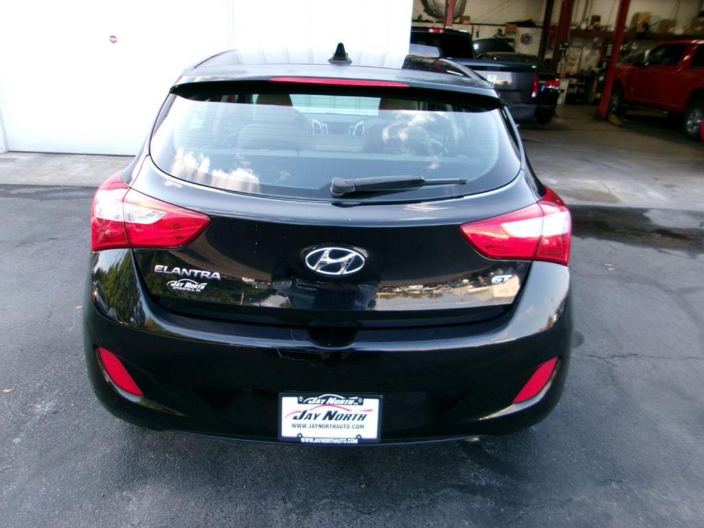 2016 BLACK HYUNDAI ELANTRA GT (KMHD35LH1GU) with an 2.0L engine, Automatic transmission, located at 501 E. Columbia St., Springfield, OH, 45503, (800) 262-7122, 39.925262, -83.801796 - *** Clean CarFax w/ 33 Service Records *** Tune Up *** New Brakes w/ New Calipers *** Serviced *** New Wipers *** Jay North Auto has offered hand picked vehicles since 1965! Our customer's enjoy a NO pressure buying experience with a small town feel. All of our vehicles get fully inspected and - Photo#5
