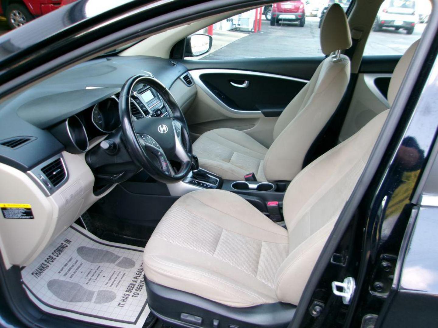 2016 BLACK HYUNDAI ELANTRA GT (KMHD35LH1GU) with an 2.0L engine, Automatic transmission, located at 501 E. Columbia St., Springfield, OH, 45503, (800) 262-7122, 39.925262, -83.801796 - *** Clean CarFax w/ 33 Service Records *** Tune Up *** New Brakes w/ New Calipers *** Serviced *** New Wipers *** Jay North Auto has offered hand picked vehicles since 1965! Our customer's enjoy a NO pressure buying experience with a small town feel. All of our vehicles get fully inspected and - Photo#12