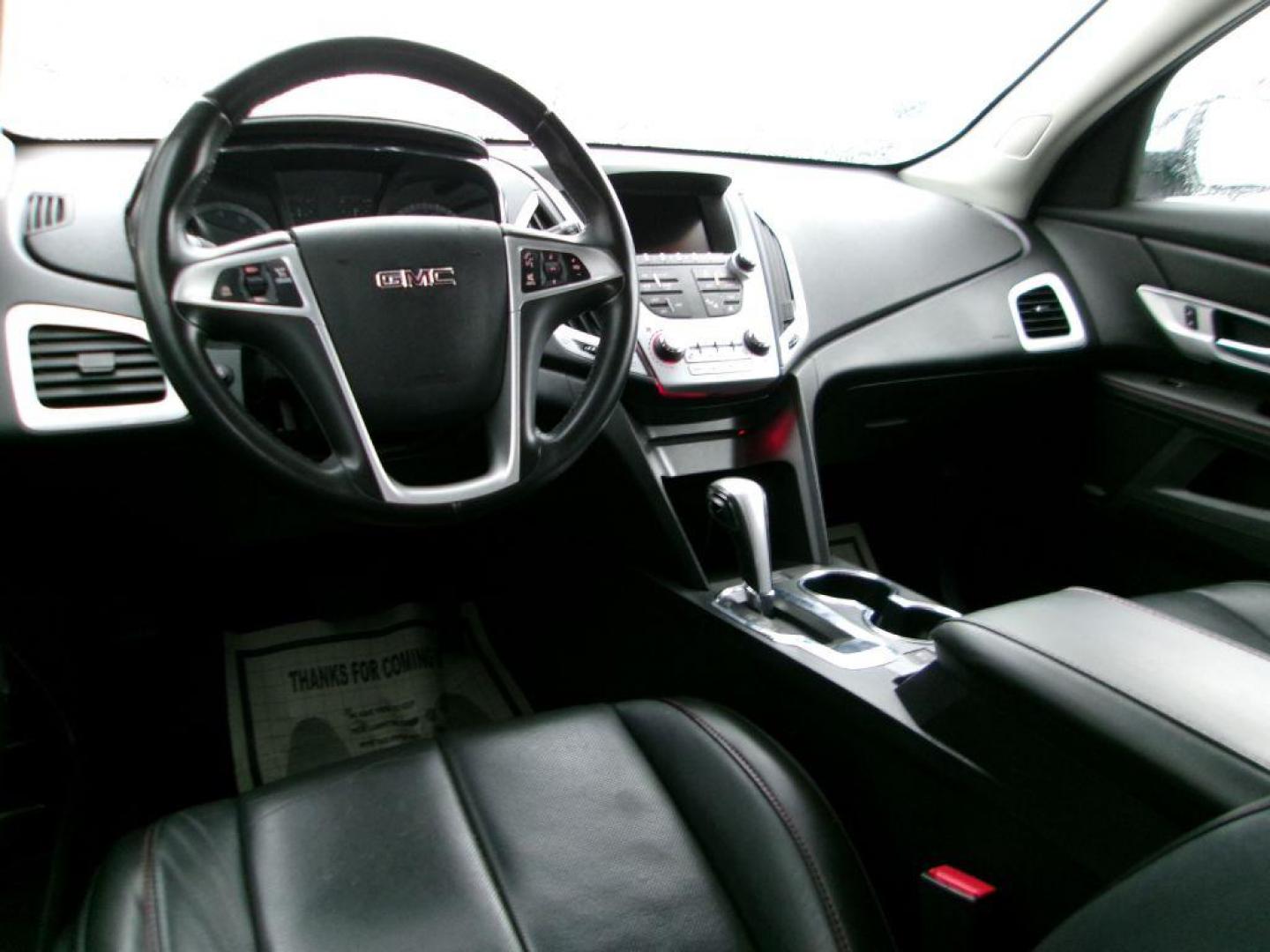 2014 GRAY GMC TERRAIN SLT (2GKALSEK5E6) with an 2.4L engine, Automatic transmission, located at 501 E. Columbia St., Springfield, OH, 45503, (800) 262-7122, 39.925262, -83.801796 - *** SLT *** FWD *** Leather *** Moonroof *** Power Liftgate *** Pioneer Audio *** New Tires *** Serviced and Detailed *** Jay North Auto has offered hand picked vehicles since 1965! Our customer's enjoy a NO pressure buying experience with a small town feel. All of our vehicles get fully inspect - Photo#10